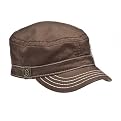 Men's Military Hat - Brown