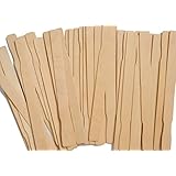 Paint Sticks - For Wood Crafts - Paddle To Mix Paint Or Epoxy - Use In Garden - Library - Finest Quality MADE IN USA - Box of 100 - 12 Inch Length - Satisfaction Guarantee