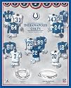 Indianapolis Colts 11x14 Plaqued Vertical Print