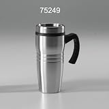 Search : Creative Home 16 oz Stainless Steel Travel Mug with Handle