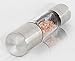 The Original SpiceCrafts Salt and Pepper Grinder Set, Stainless Steel Kitchen Tool, FREE Recipe eBook & Guide, Pure Ceramic, Dual Mill, Beautiful Centerpiece and cooking utensil
