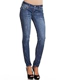 41feuR9gFqL. SL160  2b Wavy Back Flap Pocket Skinny Jean   MEDIUM WASH (31)