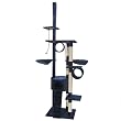 Leopet� KBD006/2blau Kratzbaum h�henverstellbar von 2,30 bis 2,50 m, deckenhoch