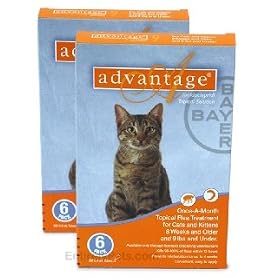 Advantage for Cats 1-9 lbs, Orange, 12 month