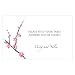 Cherry Blossom Escort Table Sign Card