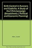Birth control in Runcorn and Coalville : a study of the FPA campaign
