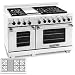 American Range 48 Inch Natural Gas Range With 6 Burners And Grill