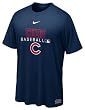 Chicago Cubs AC Dri-FIT Navy Legend Team Issue II T-Shirt by Nike
