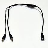 VideoSecu 2.1mm CCTV Security Camera DC Power Supply Adapter Plug Splitter 1 Female to 2 Male 1UX 41ff6nj33%2BL. SL160 VideoSecu 2.1mm CCTV Security Camera DC Power Supply Adapter Plug Splitter 1 Female to 2 Male 1UX