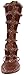 Funtasma by Pleaser Men's Halloween Roman-15 Boot,Brown,M (US Men's 10-11 M)