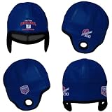 Reebok New York Giants Super Bowl Commemerative Faux Leather Helmet Head Cap