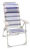 Royal Sienna U-Tube Folding Chair (Blue/Grey)
