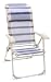 Royal Sienna U-Tube Folding Chair (Blue/Grey)