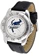Akron Zips Suntime Mens Sports Watch w/ Leather Band - NCAA College Athletics