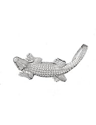 Clevereves 14K White Gold Pendant Alligator 7.9 - Gram(s)