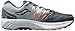 Saucony Men's Hurricane ISO 2 Running Shoe, Grey/Charcoal/Orange, 11.5 M US