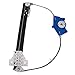 AutoandArt Brock Replacement Rear Drivers Power Window Lift Regulator Compatible with 02-08 A4 RS4 S4 Sedan Wagon Gen 2 Gen 3 8E0 839 461 C