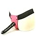 Fetish Fantasy Sensual Comfort Pink and Black Strap-On Dildo