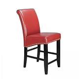 Office Star MET8730RD Metro Parsons Bar Stool
