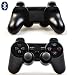 ATC PlayStation 3 Dualshock 3 Wireless Controller (Black) Support two SENSOR functions
