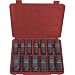 Northern Industrial Impact Deep Sockets - 1/2In. Drive, 13-Pc. SAE Set