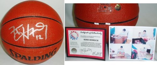 Kirk Hinrich Atlanta Hawks Autographed Indoor/Outdoor Basketball