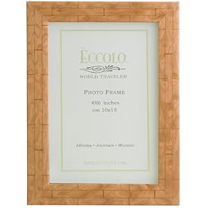 Wall Tan, Handmade Italian Picture Frame, 8x10, Gift Boxed