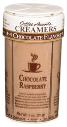 Dean Jacobs 4 Chocolate Creamers Accents, Large, 1-Ounce Jars (Pack of 4)