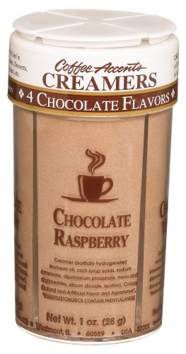 Dean Jacobs 4 Chocolate Creamers Accents, Large, 4-Ounce Jars (Pack of 4) by Dean Jacobs