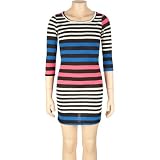 FULL TILT Stripe Body Con Girls Dress
