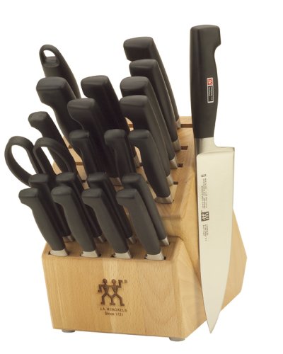 J.A. Henckels Twin Four Star 23-Piece Block Set