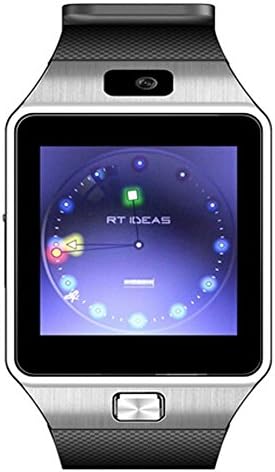 TechCity Gear S Bluetooth Smart Watch WristWatch Sim insert anti-lost Call reminder Phone Mate (Black-BW08)