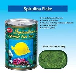 OSI Marine Lab Spirulina Flake Fish Food 7.06oz