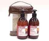 Upper Canada Soap And Candle Naturally Nourishing Duo Gift Set, Cranberry Moro Orange , 24-Ounce Bags