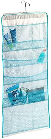 MyCraft "Over The Door" Hanging Organizer, 19.5" x 45.5", Birch/Maui Blue (58320010.08)