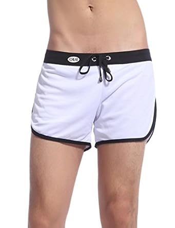 Short De Bain Homme Boxer - Séchage Rapide Avec Poche Zippée - Pour Plage, Piscine Et Sport