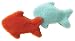 Eco Friendly Fish for Cat Organic Catnip Toy: Burnt Orange