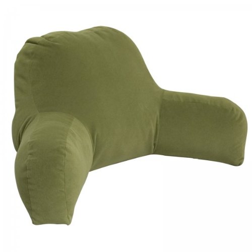 Greendale Home Fashions Bed Rest Pillow Hyatt, Moss