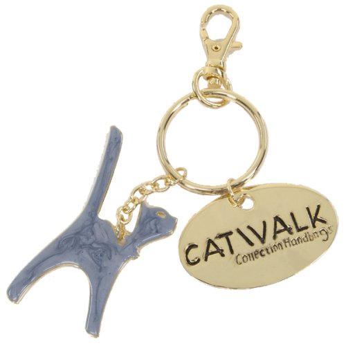 Catwalk Collection Keyring / Bag Charm - Blue