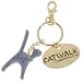Catwalk Collection Keyring / Bag Charm - Blue