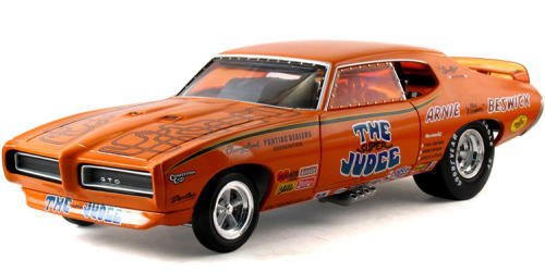 1/18 Auto World Ertl 1969 Pontiac GTO Super Judge-image