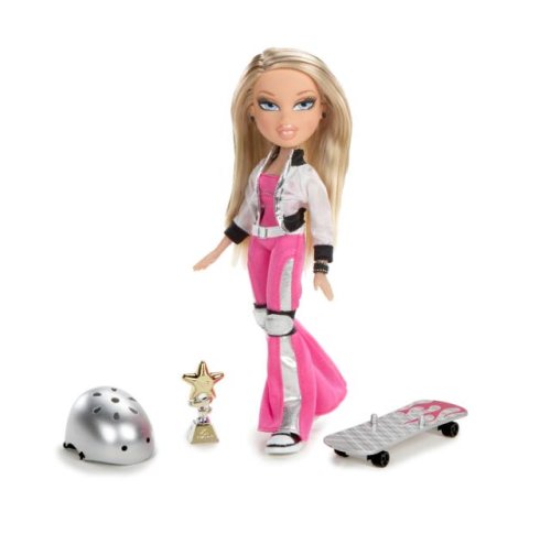 Childrens Toyshop  Toys : Bratz Play Sportz Xtreme- Leah Skateboarding