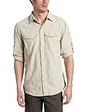 Columbia Men's Insect Blocker Long Sleeve Shirt (Medium, Fossil)