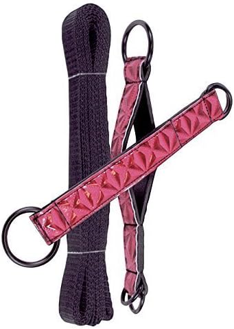 Sinful Bed Restraint Straps, Pink by Sinful