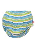 Multi-Stripe Pool Diaper Cover by Zutano - Multi-colored - 0-6 Mths