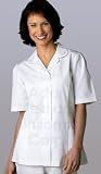 Embroidered Collar Nurse Top