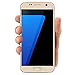 Samsung Galaxy S7 Screen Protector [Full Screen Coverage],[2- PACK] WINWONBRA - 0.26mm ThicknessBubble Free Galaxy S7 Tempered Glass Screen Protector [NOT For S7 Edge][GOLD]