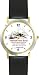 Habit 7 - Renew the Soul (English Text) - DELUXE TWO-TONE WATCH from THE 7 HABITS - WATCH COLLECTION BY WATCHBUDDY&reg; - Arabic Numbers - Black Leather Strap-Size-Children's Size-Small ( Boy's Size & Girl's Size )