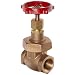 Milwaukee Valve 1186 Series Bronze Gate Valve, Heavy Duty Service, Class 300, Non-Rising Stem, NPT Female