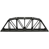 HO KIT Code 100 18 Through Truss Bridge, Black by Atlas Model Railroad